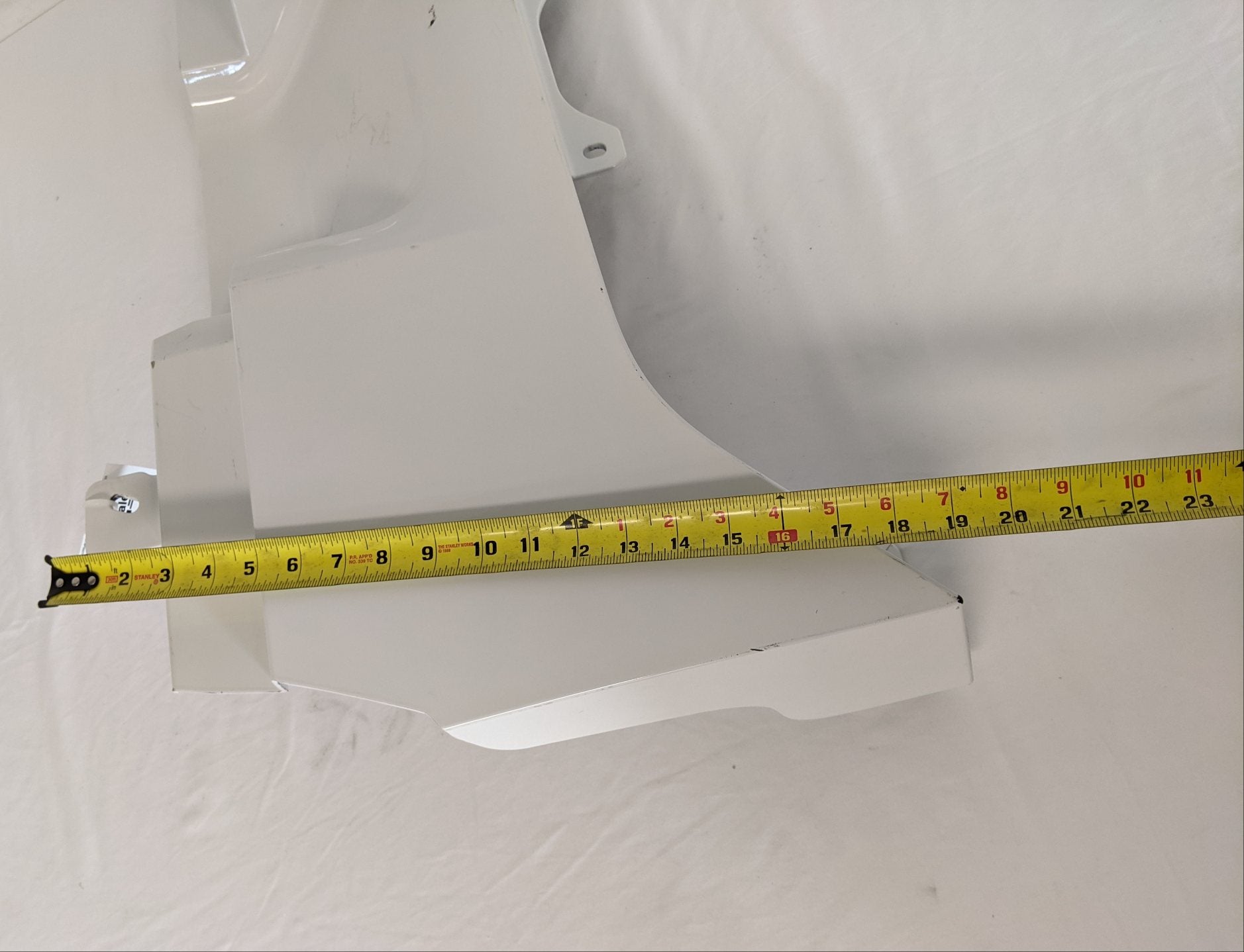 Damaged Western Star 49X LH SBA Side Cowl Panel - P/N 18-72418-002