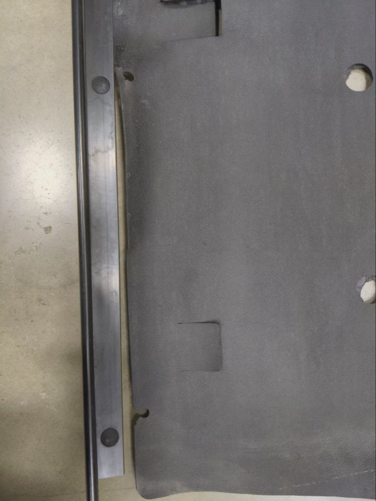 Damaged Freightliner M2 Day Cab Floor Cover - P/N  W18-00664-434 (8969059533116)