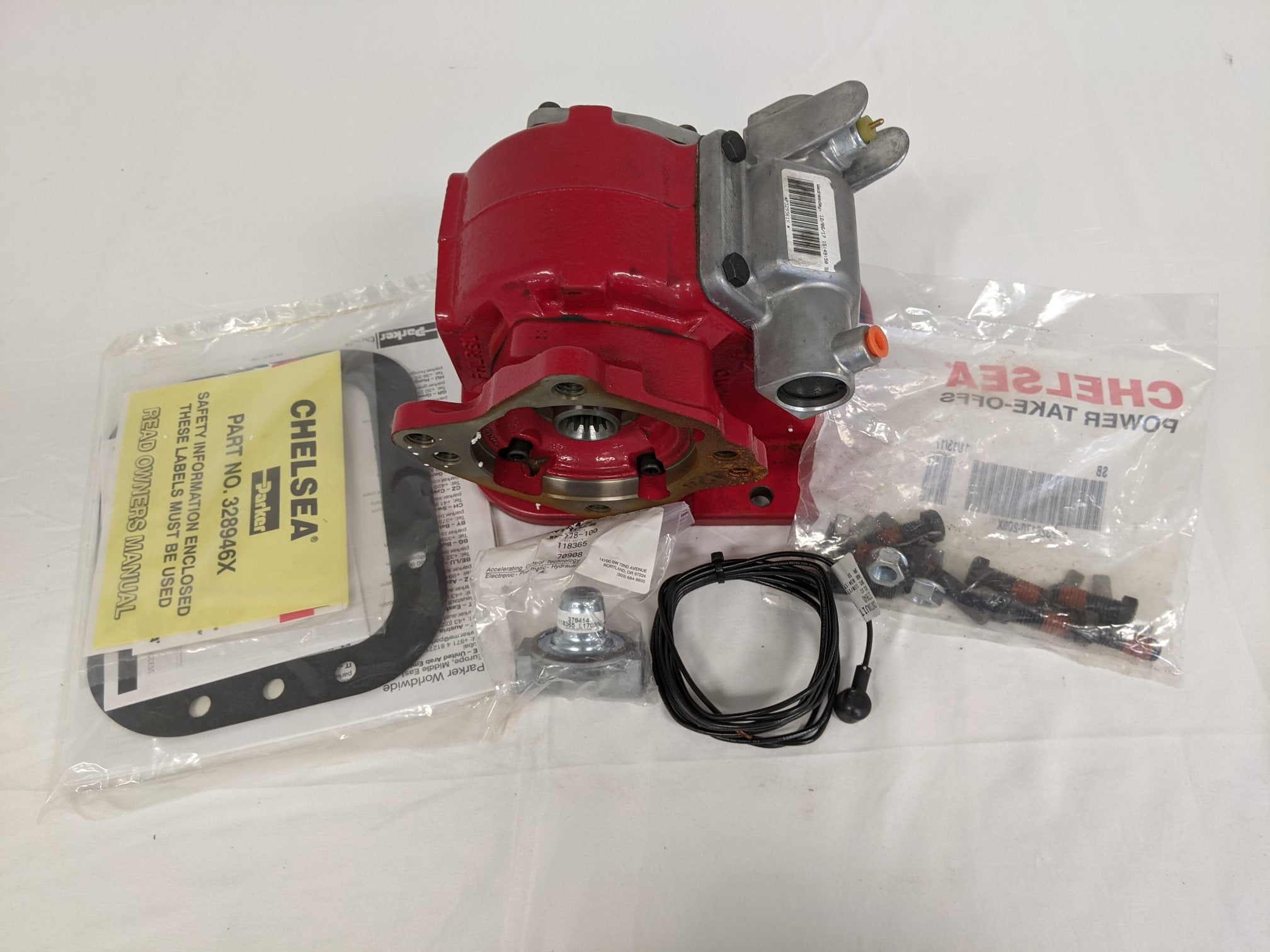 Parker PTO (Power Take Off) Assembly - CHL 489XFAHX-V5XK (8983769973052)