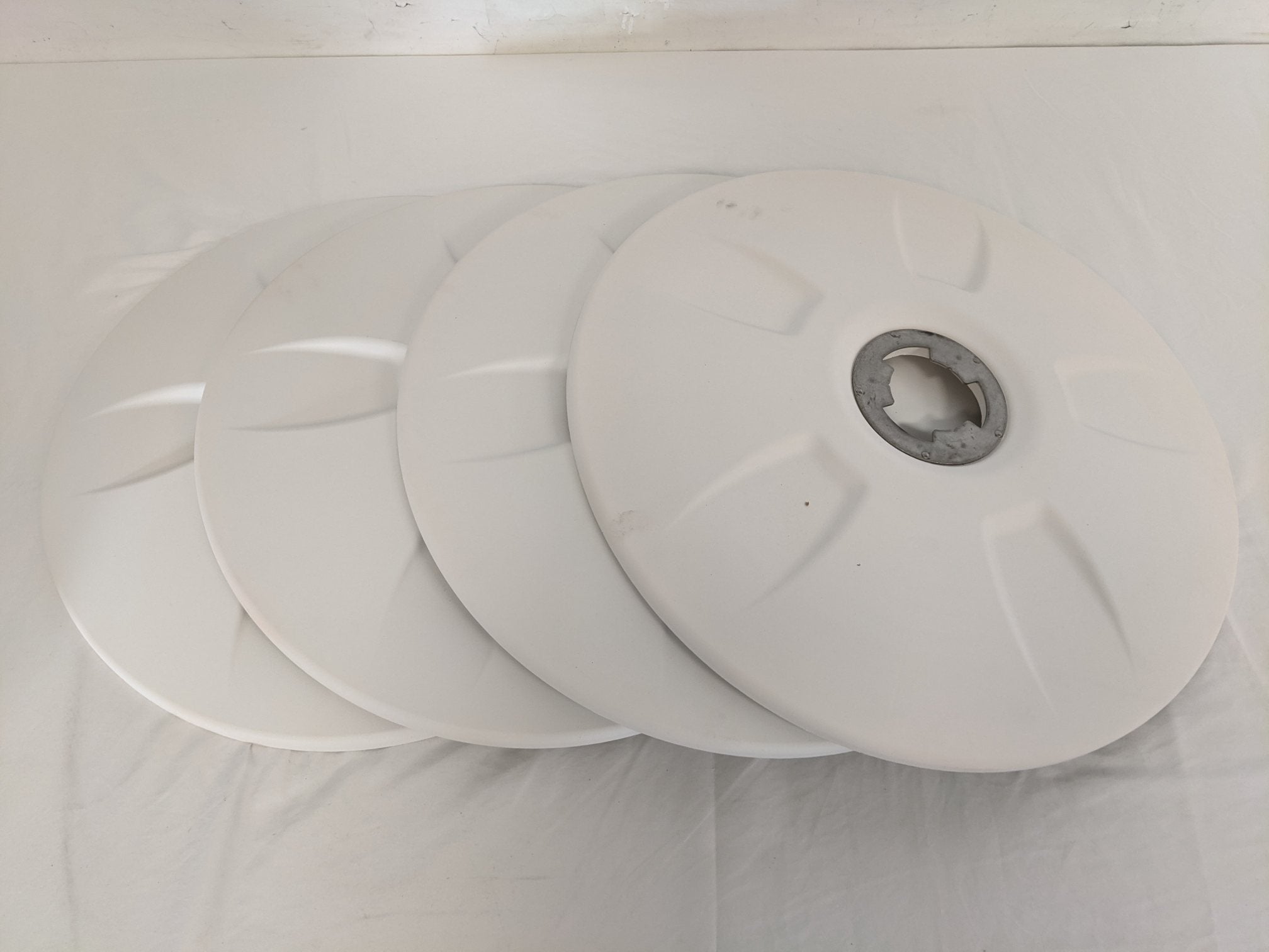 Flow Below™ Narrow Dual White Wheel Cover Kit - P/N: A22-74255-048 (9002274554172)