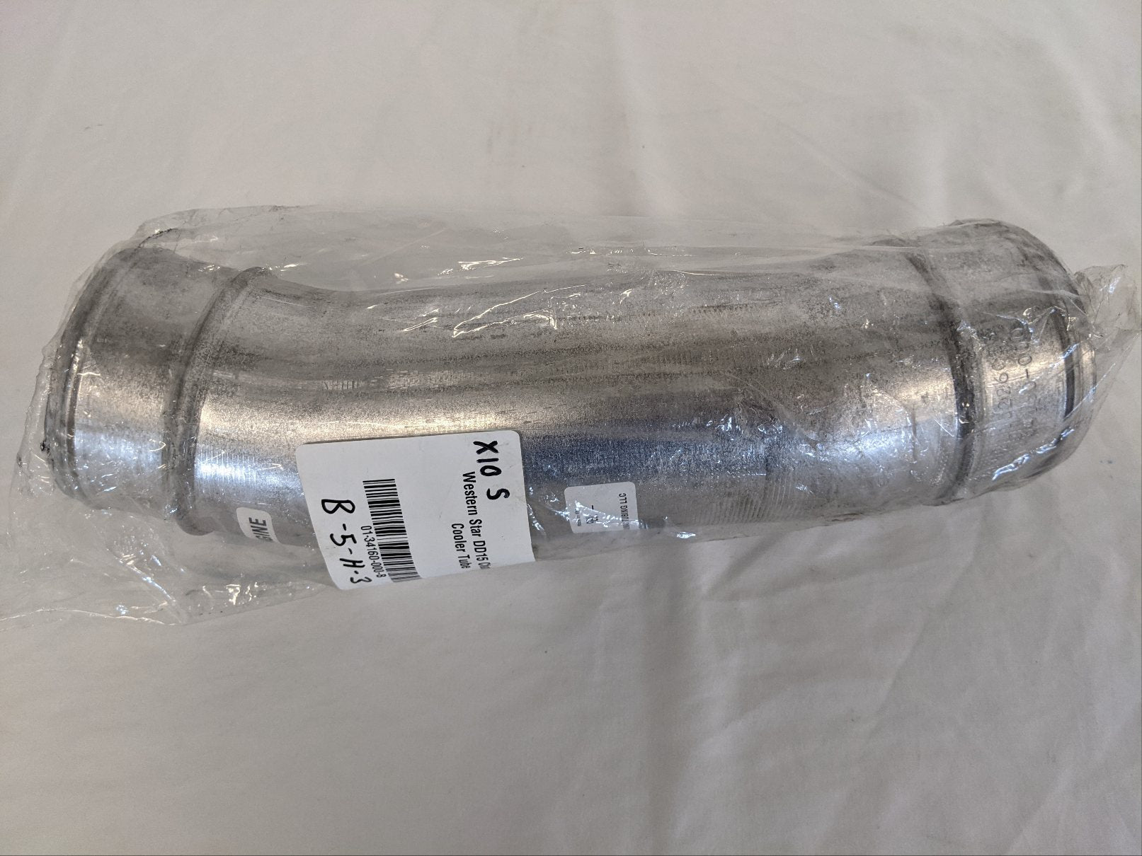 Western Star DD15 Charge Air Cooler Tube - P/N 01-34160-000 (9001936191804)