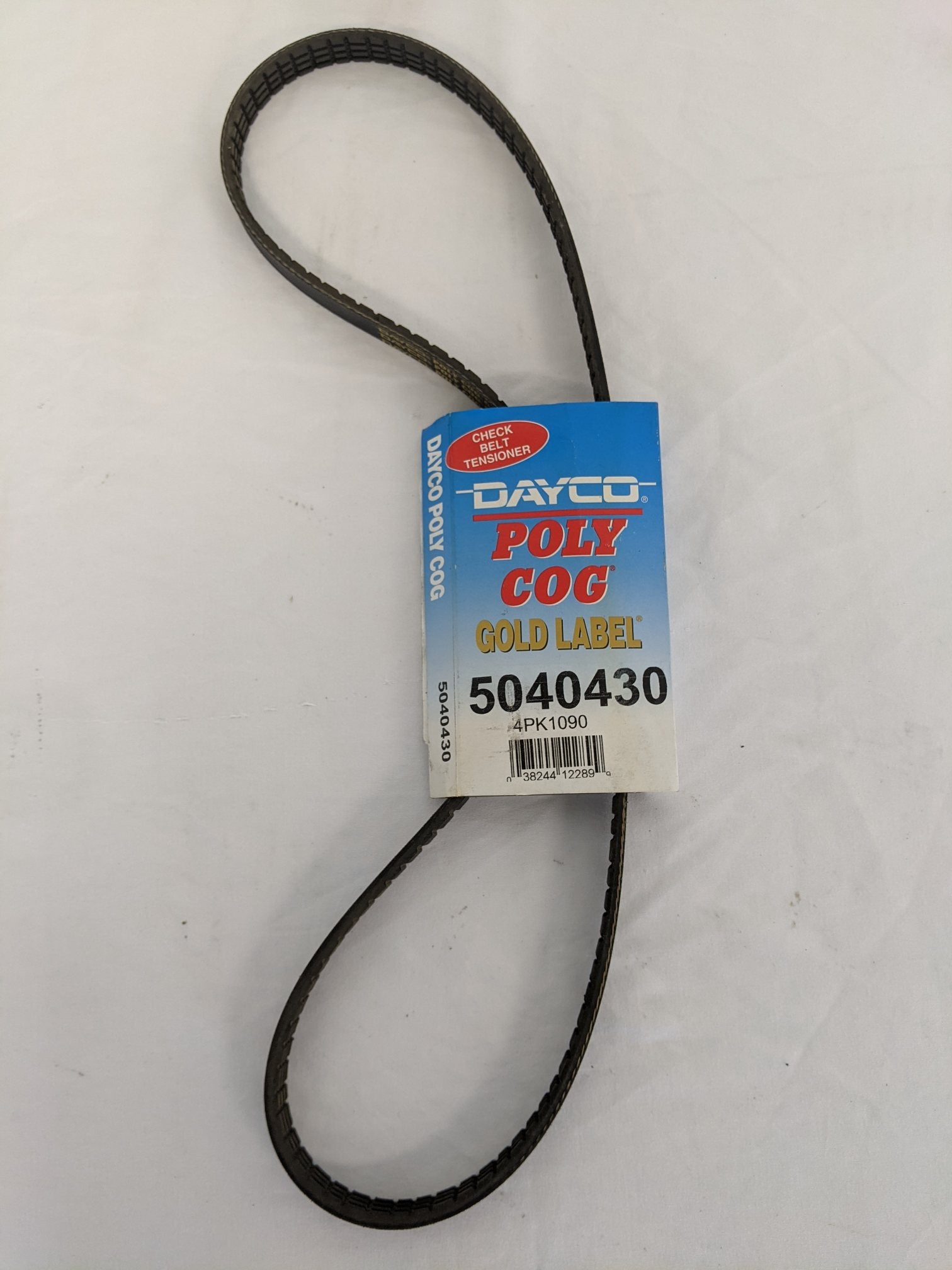 Dayco 4 Groove/Rib Poly Rib Belt - P/N DCO 5040430 (9001940549948)