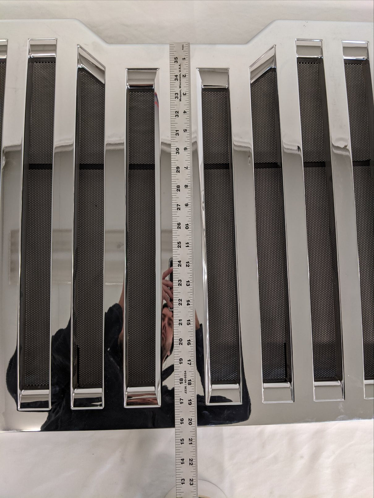 Western Star 4700 FFE Radiator Grille Chrome ABS A17-19577-002