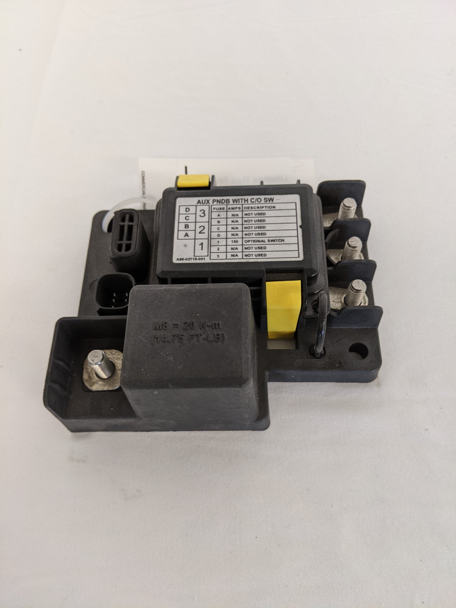 Littelfuse Auxiliary PowerNet Distribution Box (PNDB) - P/N A66-03715-001 (9091741188412)