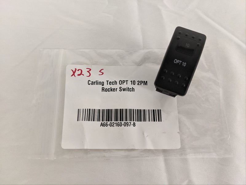 Carling Tech OPT 10 2PM Rocker Switch - P/N A66-02160-097 (9035115626812)