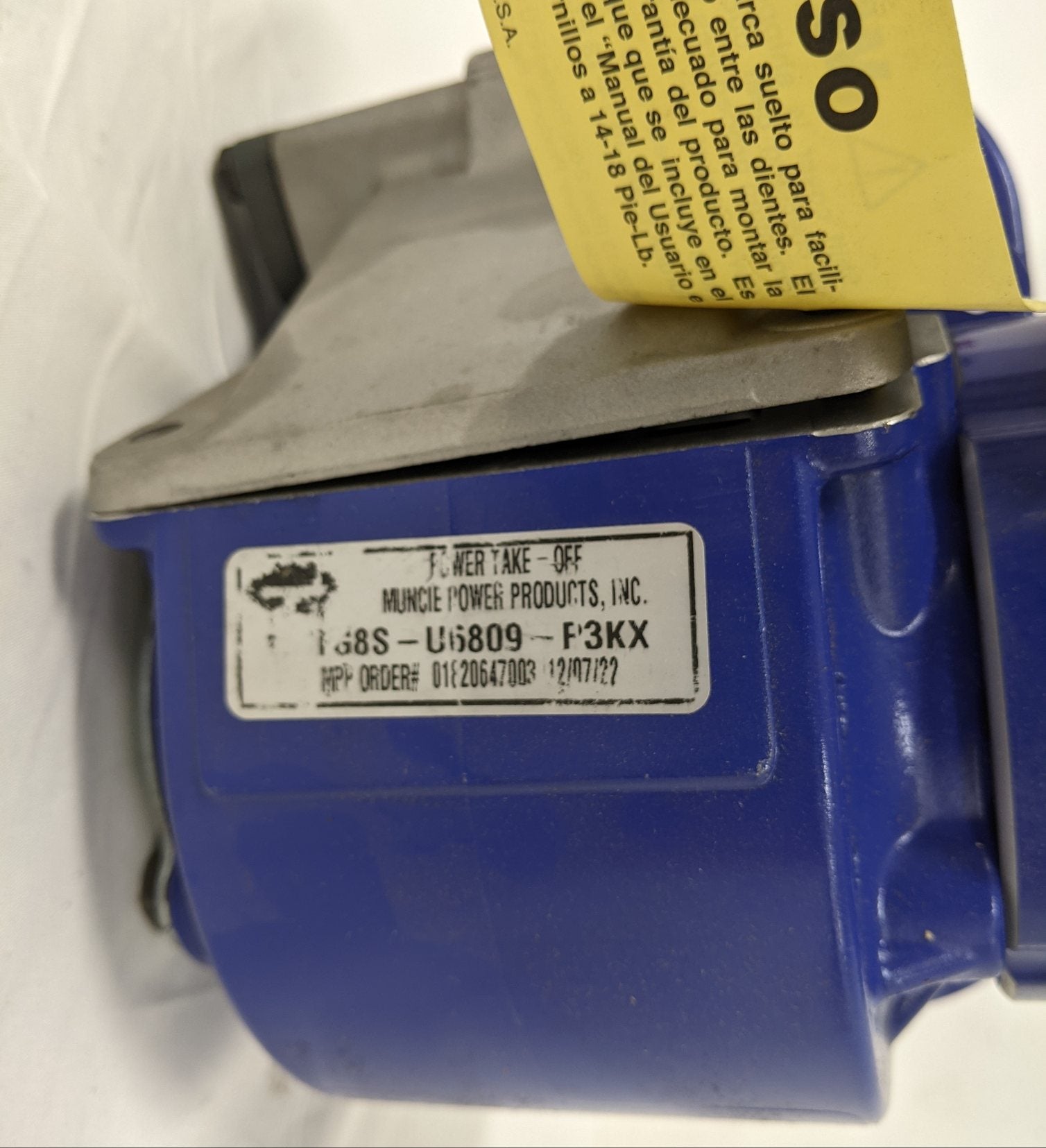 Muncie Power Products Complete PTO Assembly - P/N MPM TG8SU6809P3KX