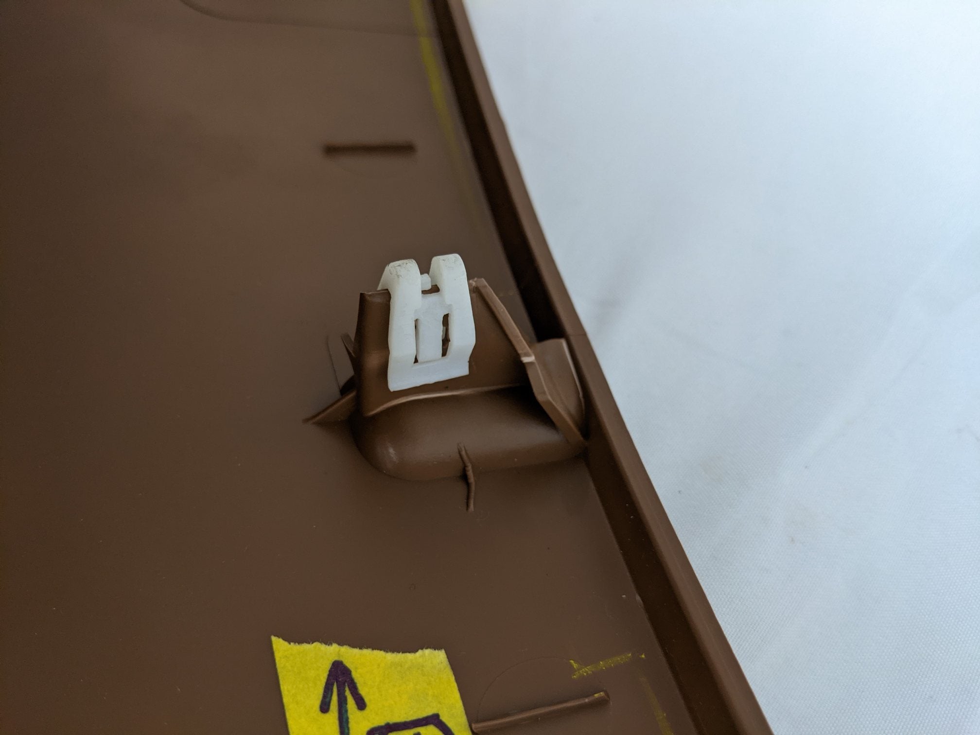 Freightliner Dark Brown Electrical Bay Dash Panel Cover - P/N A22-73803-005 (9327854125372)