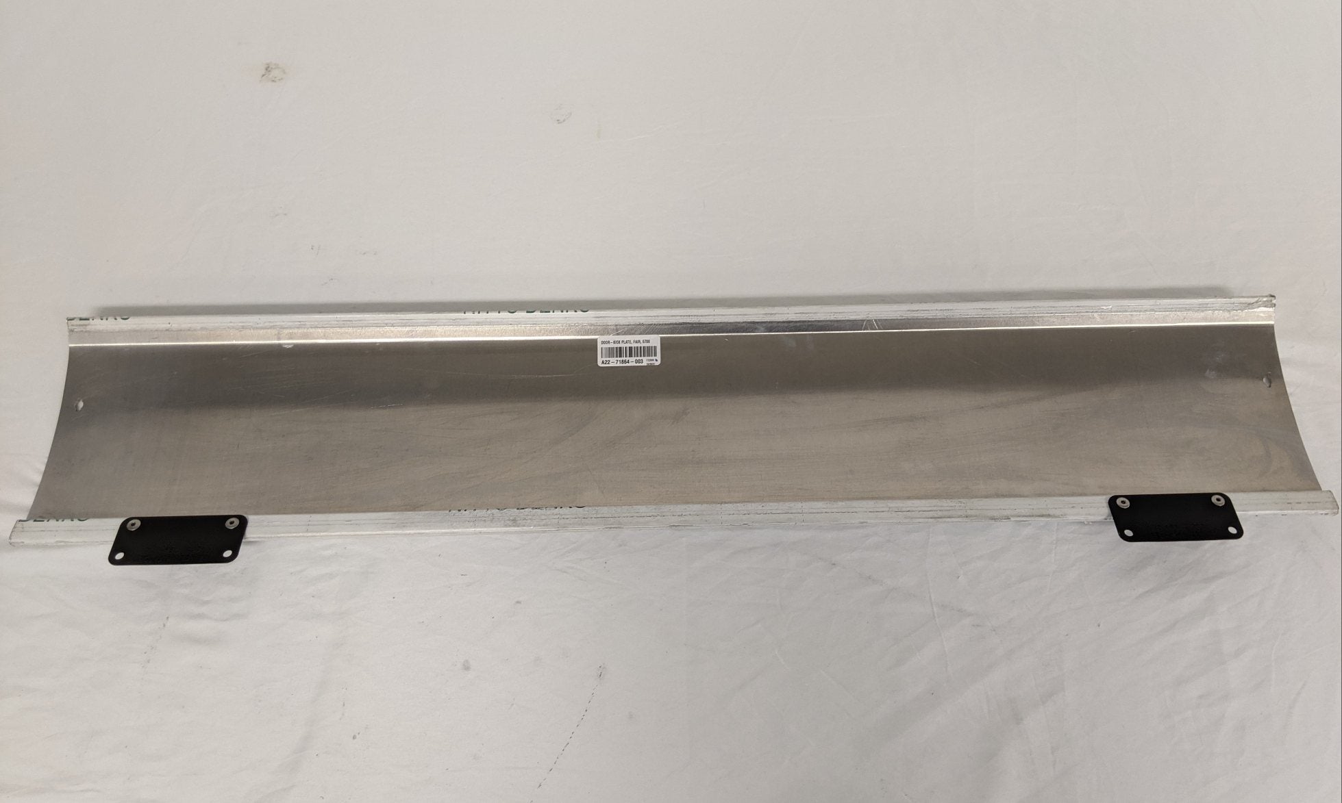 Freightliner Polished Aluminum Fixed Door Kickplate - P/N  A22-71864-003 (9063566442812)