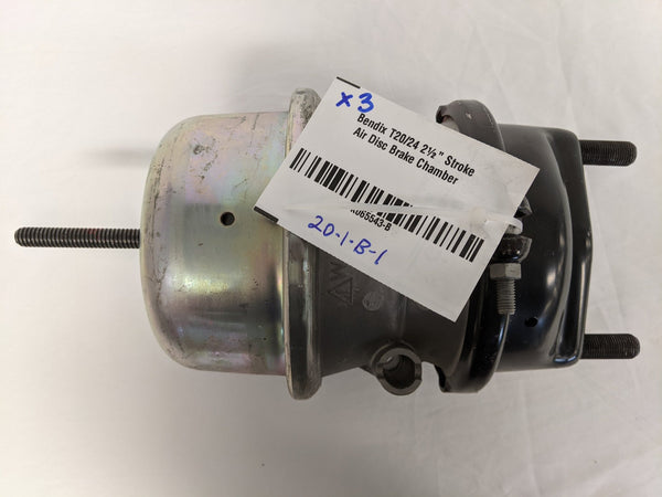 Bendix T20/24 2½" Stroke Air Disc Brake Chamber -  P/N BW K065543 (6794540318806)