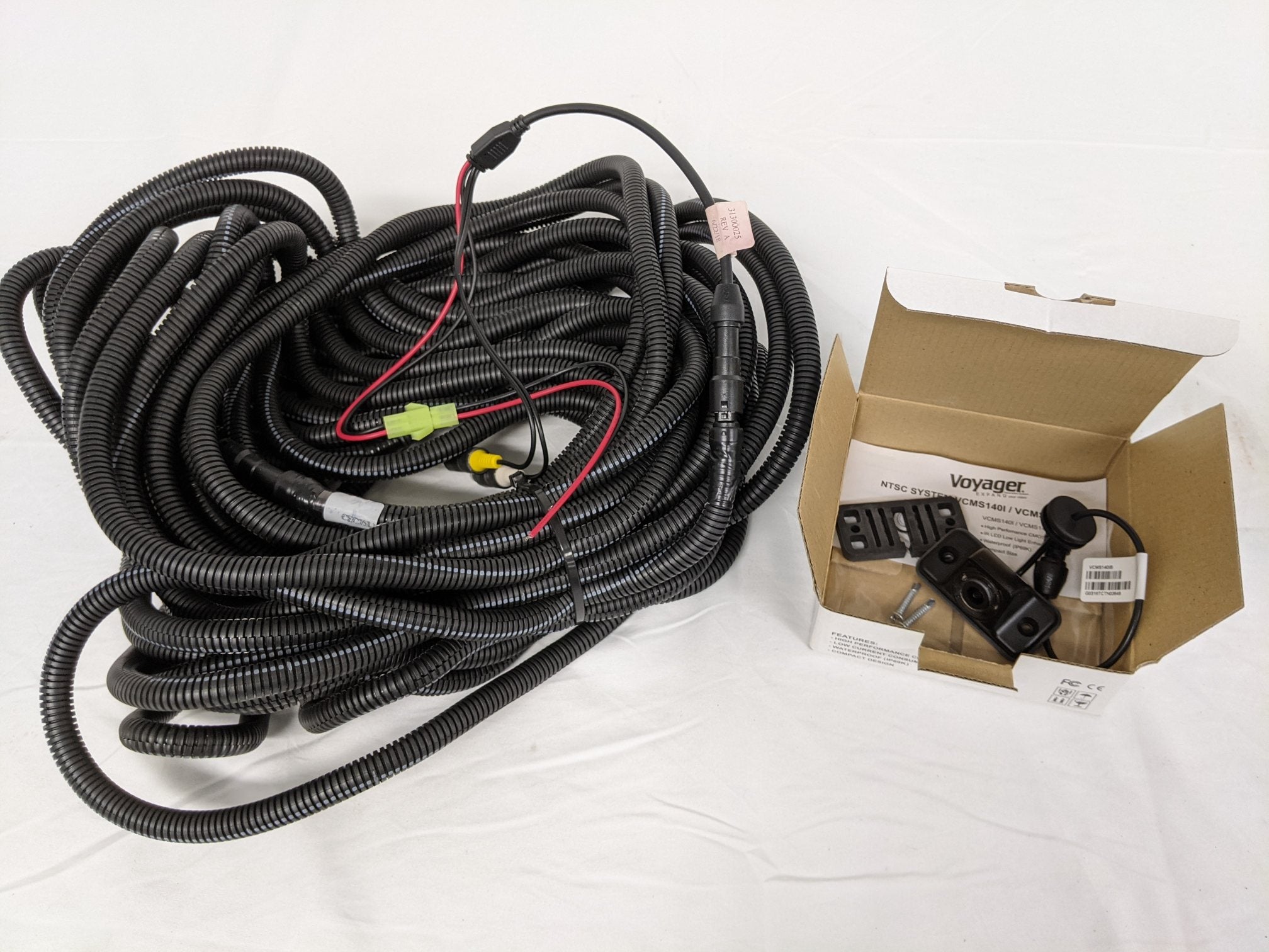 Voyager ASA Electronics VCMS 140IB Camera w/75' Cable # CEC75L1 & ADPT 31300025 (9097879093564)