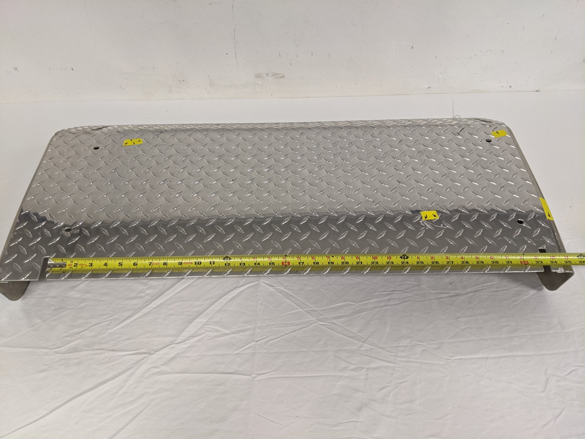 Freightliner 39.61" Plain Aluminum ATD Battery Box Cover - P/N A06-75749-024 (9084666216764)