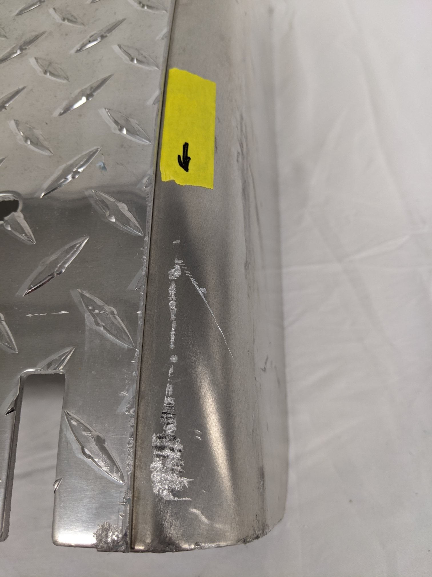 Freightliner 39.61" Plain Aluminum ATD Battery Box Cover - P/N A06-75749-024 (9084666216764)