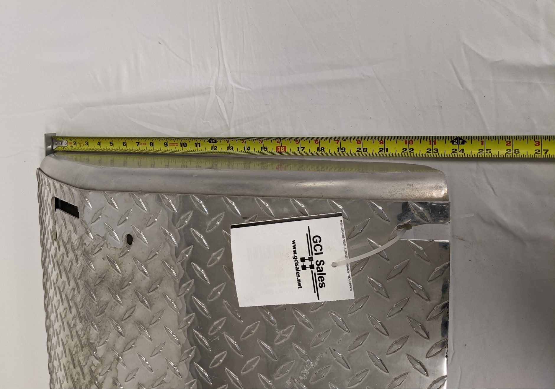 Used Freightliner 39.61 Inch Plain ATD Battery Box Cover - P/N A06-75749-024 (9084651471164)