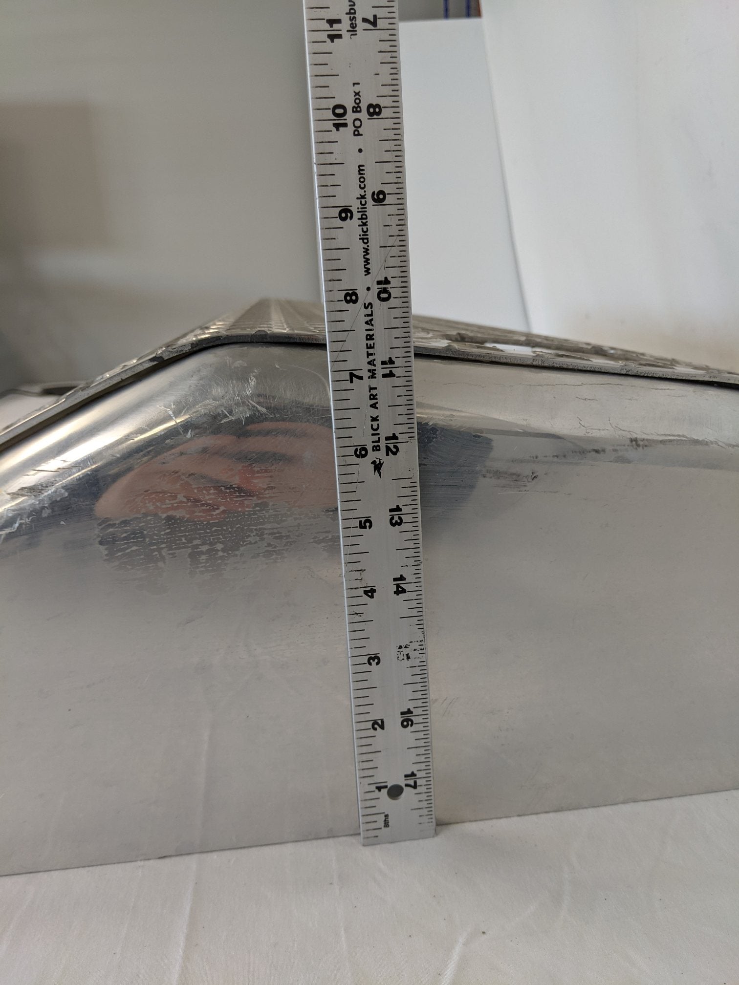 Damaged Freightliner 39.61" Polished Battery Box Cover - P/N A06-75749-043 (9094483902780)