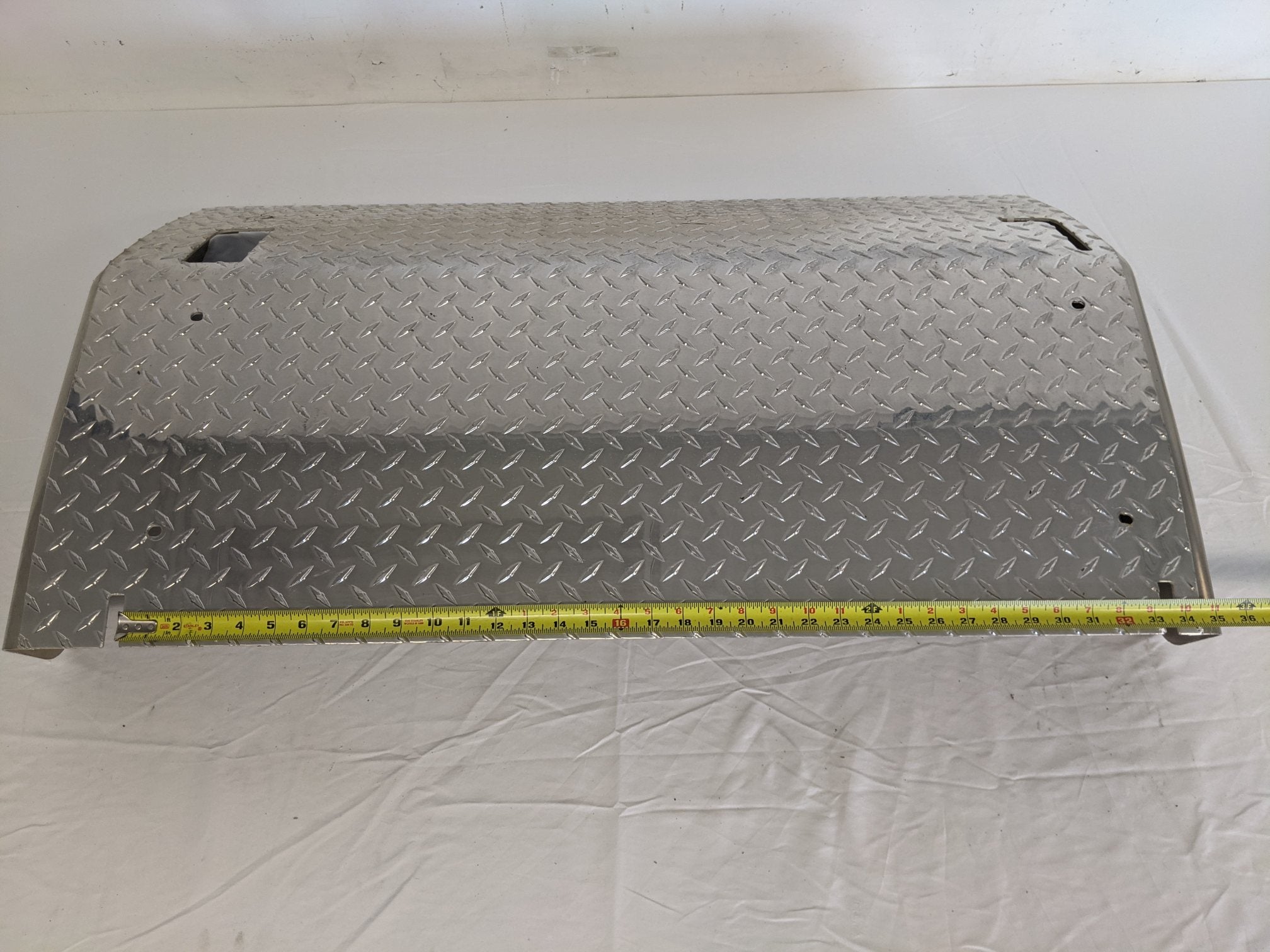 Used Freightliner 39.61 Inch ATD Plain Battery Box Cover - P/N  A06-75749-030 (9089837990204)