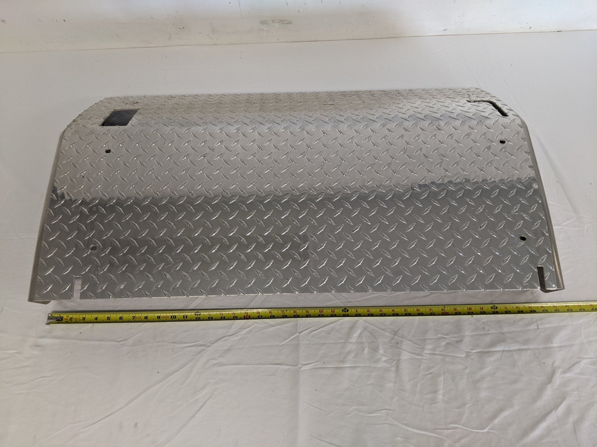 Used Freightliner 39.61 Inch ATD Plain Battery Box Cover - P/N  A06-75749-030 (9089837990204)