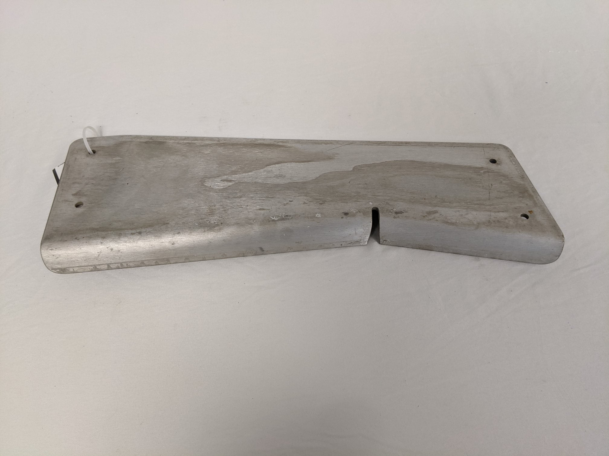 Used 18" x 6" Plain Fuel Tank Step End Plate - P/N 22-33711-000 (9110313468220)