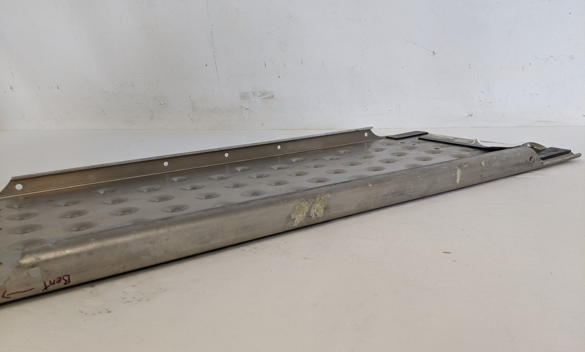 *Slightly Bent* Freightliner Fixed Tread Polished Deck Plate - P/N A22-69379-002 (9112288493884)