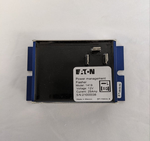 Eaton Model 1419 12V Turn Signal Flasher Power Management - P/N 06-44089-001 (9120735330620)