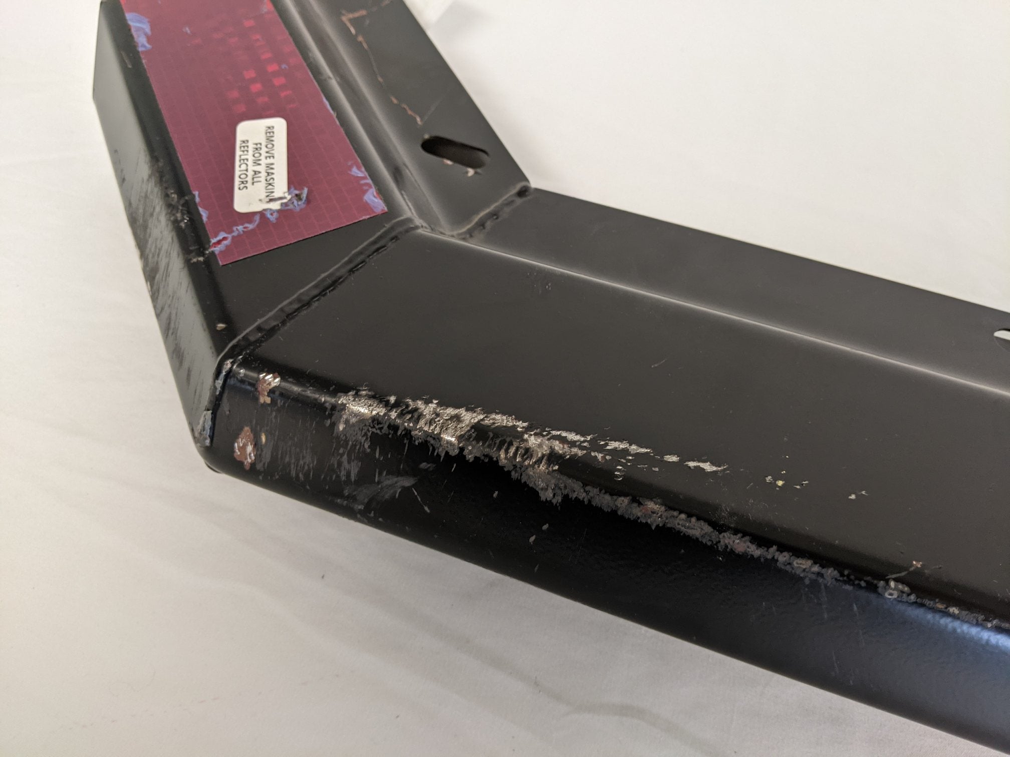 FTL Mitered Rear Mud Flap Mounting Bracket - P/N 22-75800-000