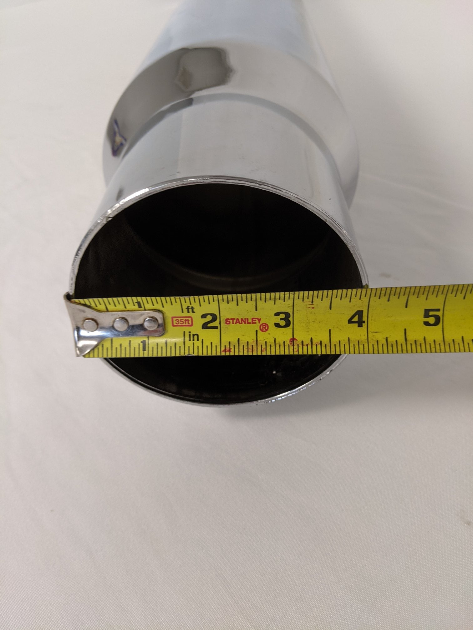 Freightliner 50" Long 4" to 5" Dia. POL Exhaust Stack Pipe - P/N 04-35552-050 (9152879329596)