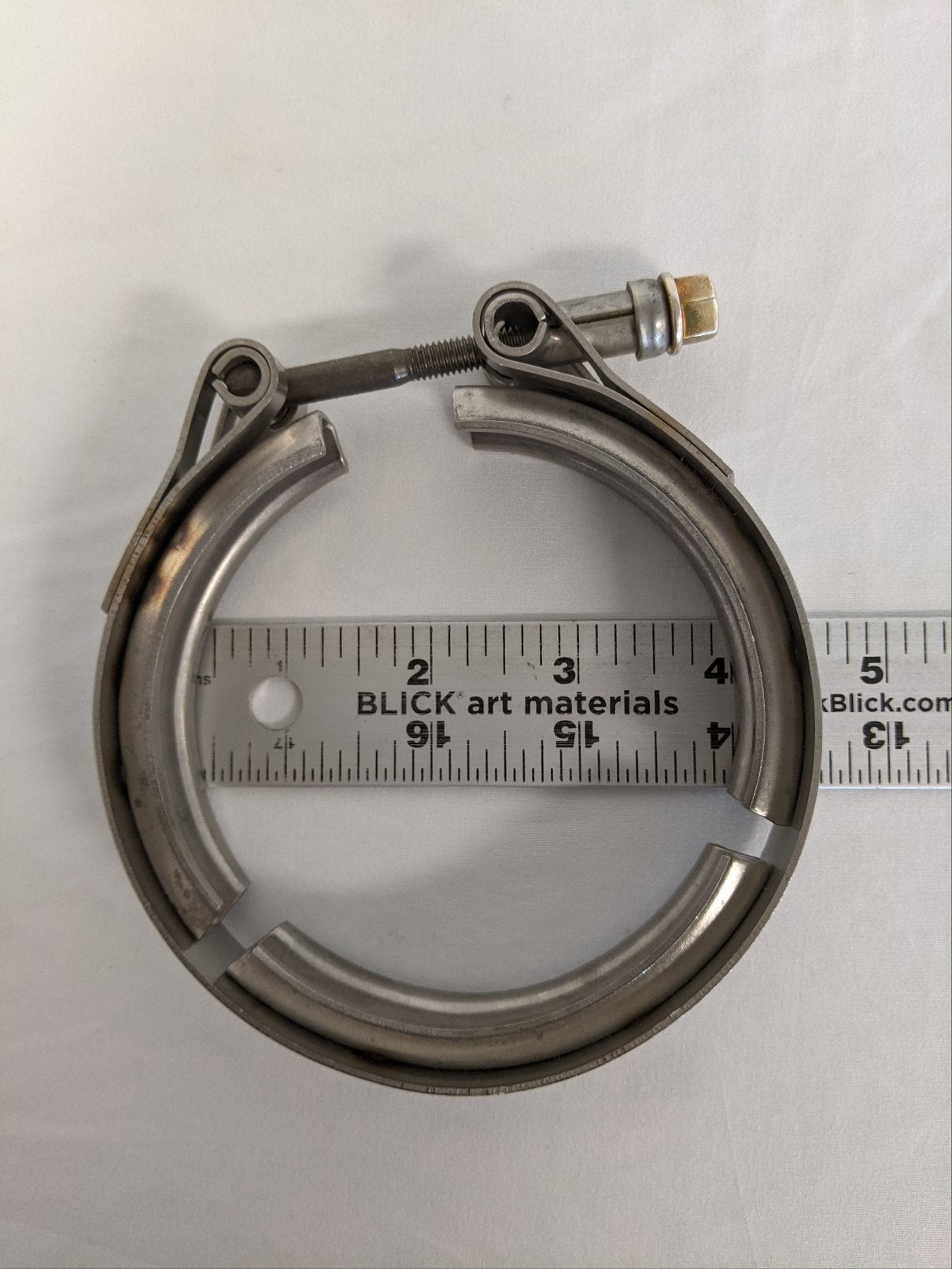 Teconnex 3 ½" Three Segment T-Bolt V-Clamp Band - P/N TCX T130102501AB2P (6741245165654)