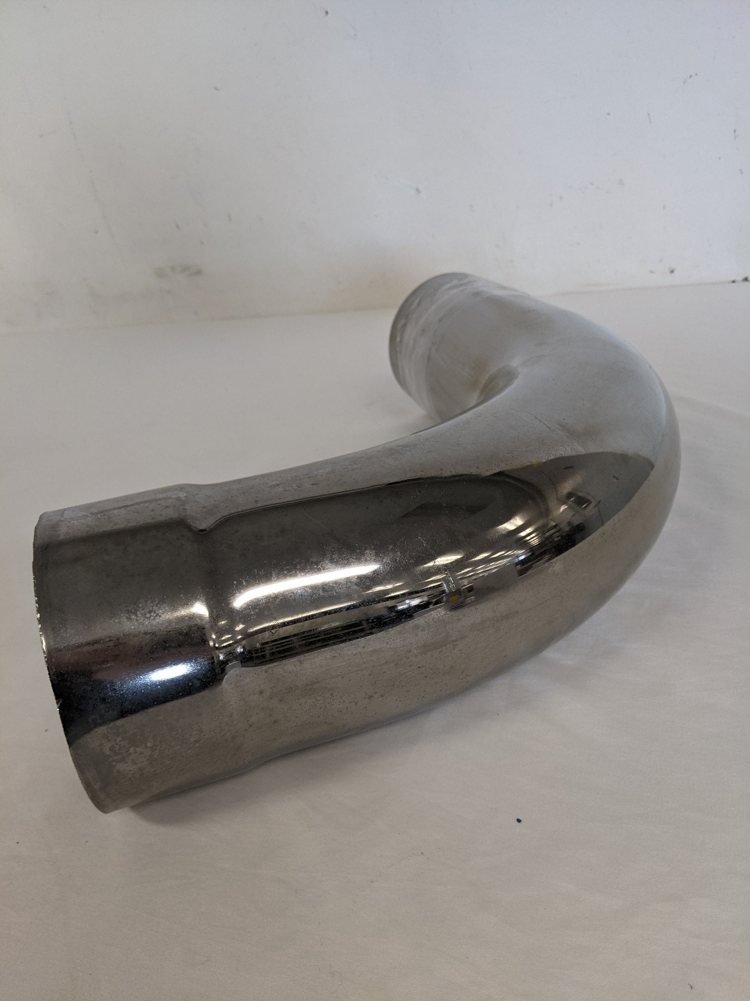 Western Star Chrome Plated SS BOC Exhaust Pipe Assy - P/N WWS 23529C3569 (9193093202236)