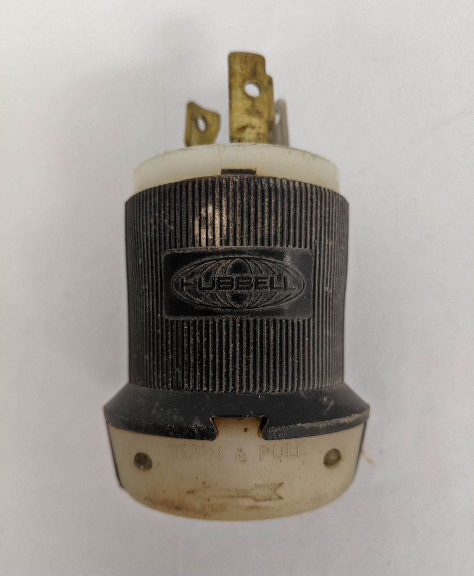 Used Hubbell 125V 30A Twist-Lock Male Plug - P/N HBL2611 (9175149838652)