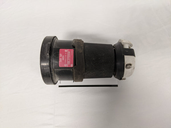 Used Hubbell 480V 30A Female Watertight Twist-Lock Connector P/N - HBL2733SW (9175388127548)