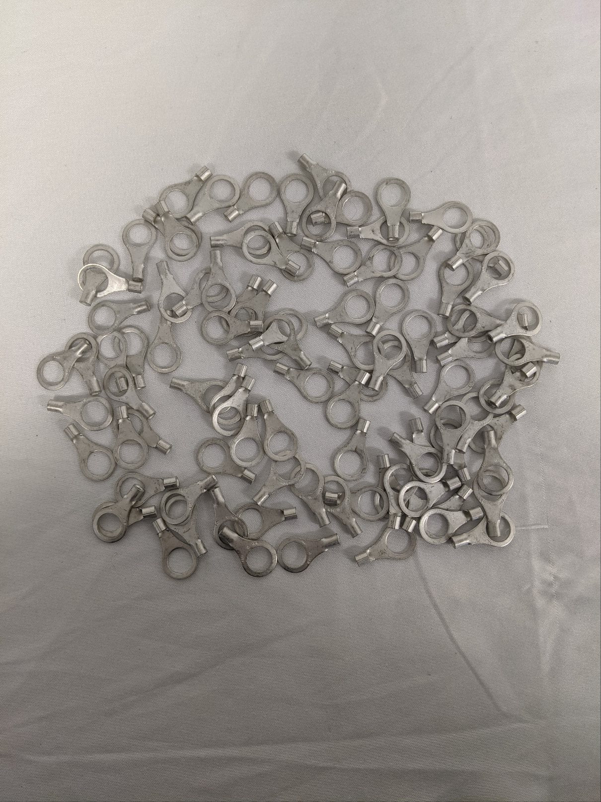 *Lot of 100* TYC 5/16 M8 Closed Ring Tongue Terminal - P/N 34125 (9183600083260)