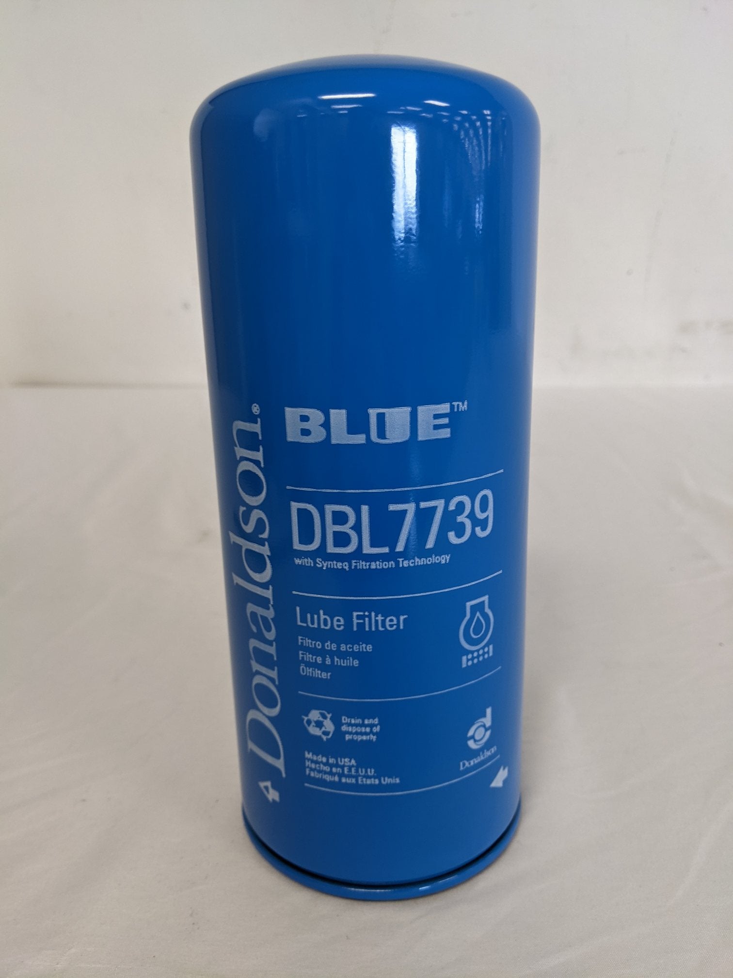 Donaldson Blue Spin-On Full Flow Oil Filter - P/N DN DBL7739 (9186229715260)