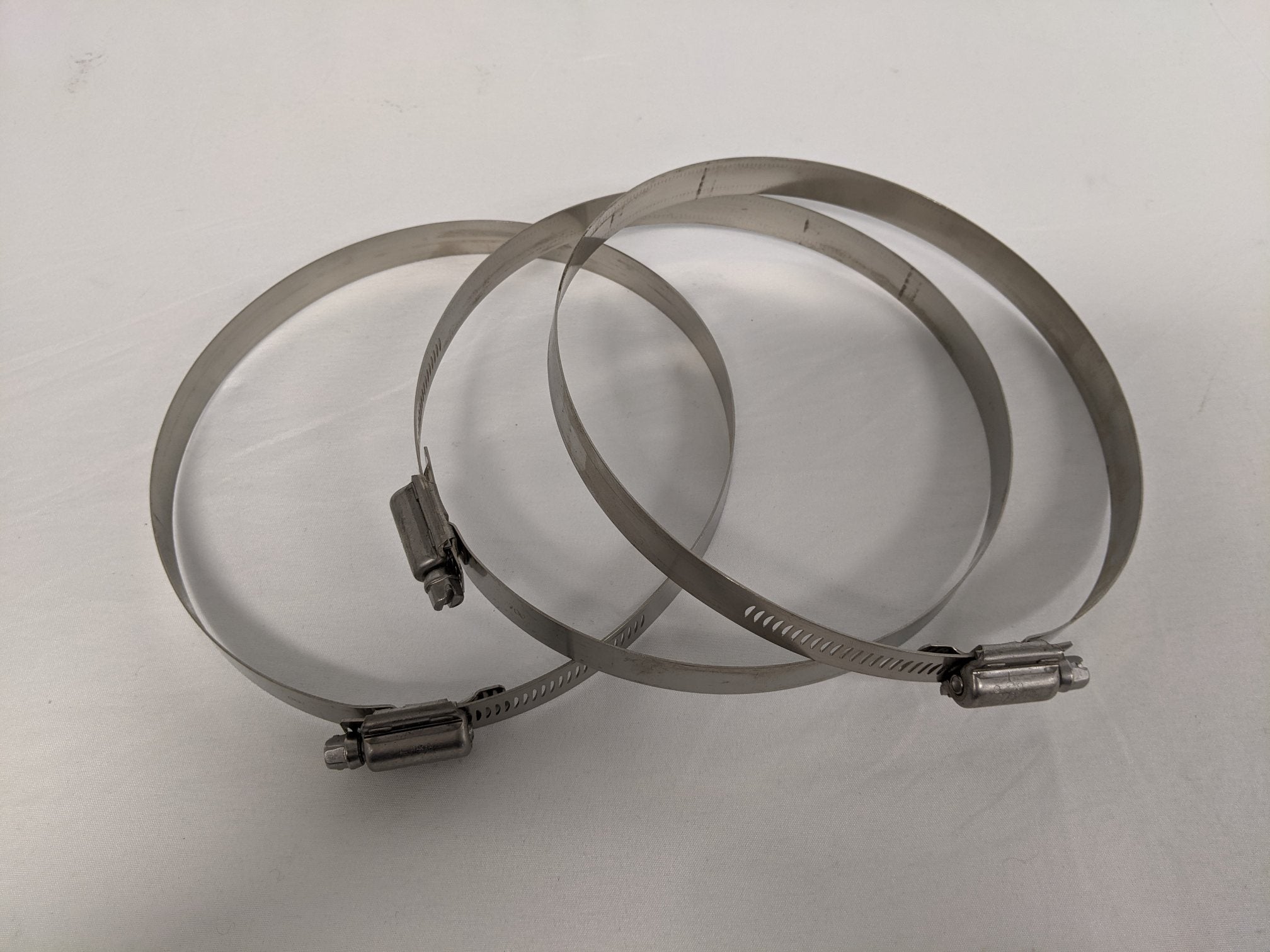 *Lot of 3* Breeze 6 ¼" - 7 ⅛" (159 - 181 mm) SST Worm Hose Clamp - 23-09322-600 (9186218475836)