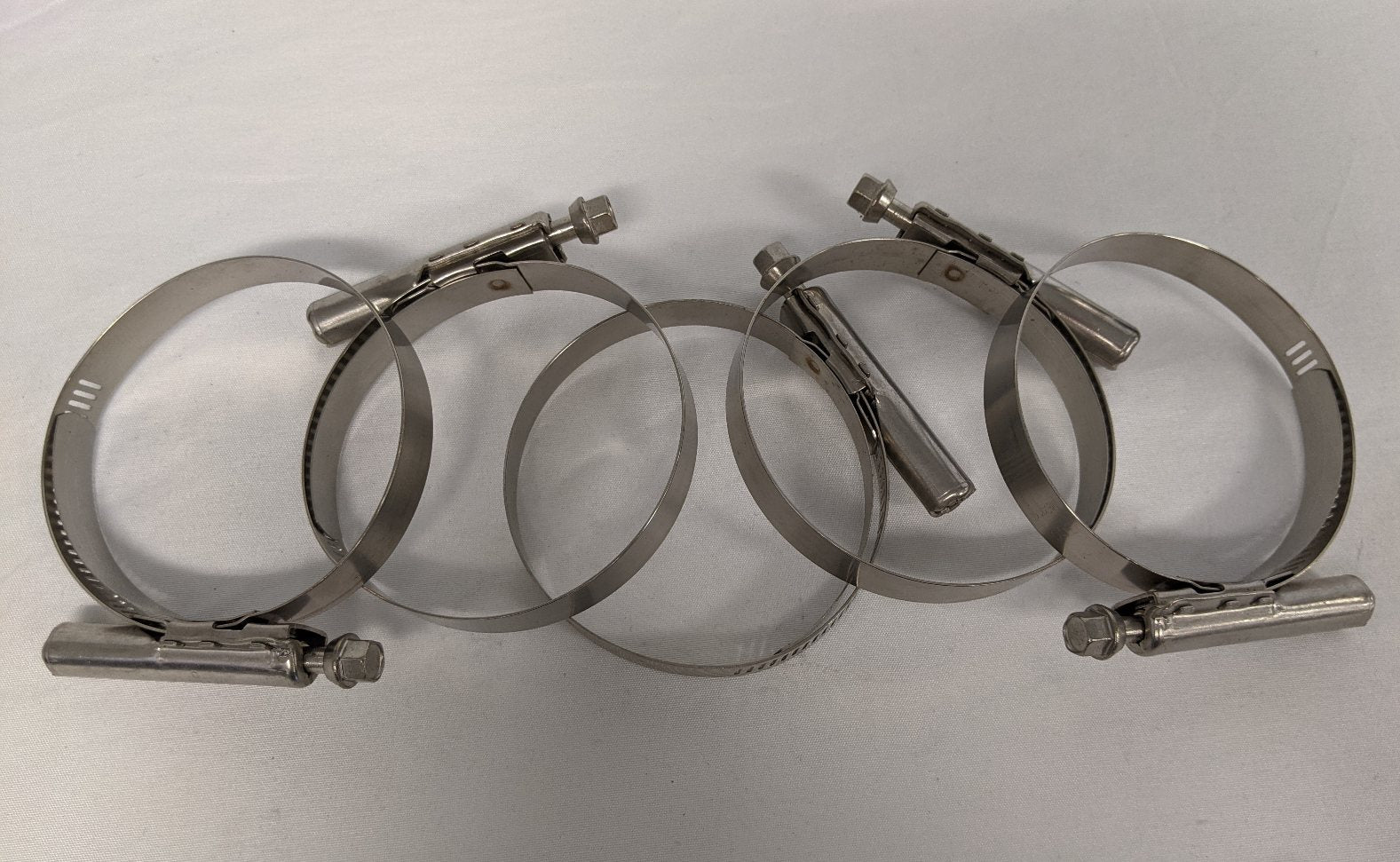 *Lot of 5* Tridon 2¼" - 3⅓" (55-85 mm) Screw Adjust Hose Clamp -P/N  CW00434ADD (9186504638780)