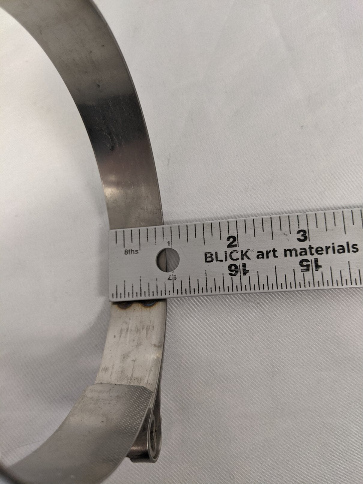 R.G. Ray 4" Diameter ⅞" Band Stainless Steel T-Bolt Clamp - P/N 2405-64 (9186221883708)