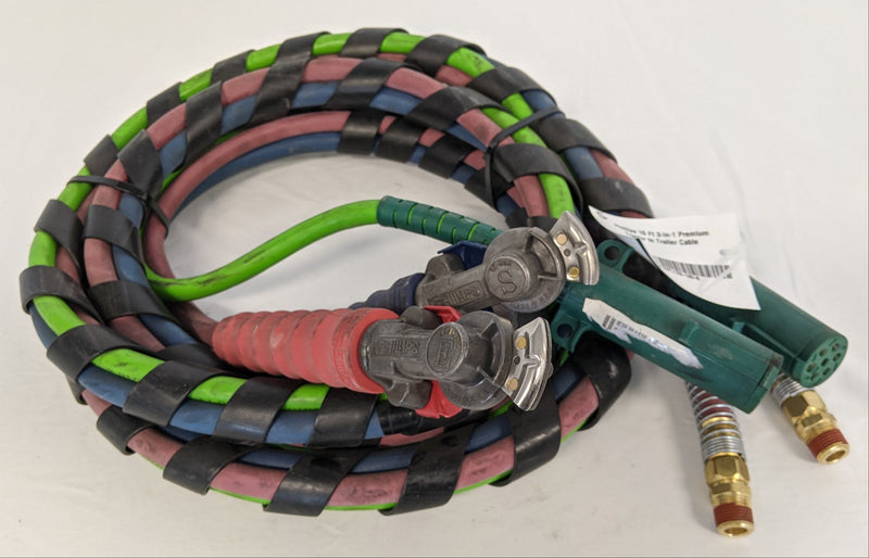 Phillips 15 Ft 3-in-1 Premium Tractor to Trailer Cable - P/N 30FL128 180 (9271256613180)