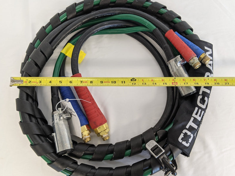 Used Tectran 12 Ft. 3-in-1 Electrical/Air Line Assembly - P/N  TTM 169127 (9186526069052)