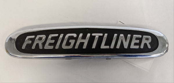 Damaged Freightliner Large Emblem Nameplate Similar to P/N 22-57547-000 (9189886755132)