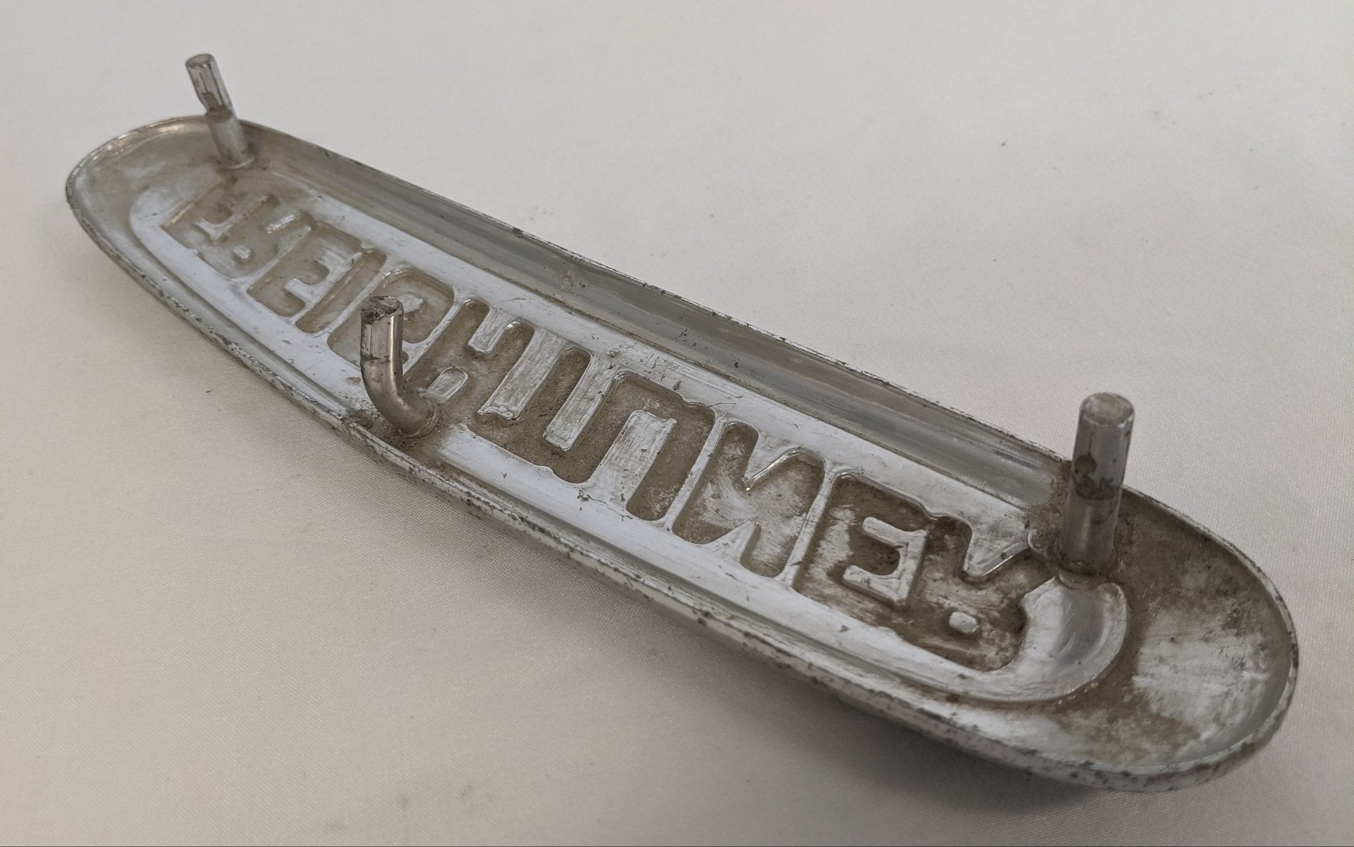 Used Freightliner Aluminum Small Nameplate Similar to P/N 22-57546-000 (9189872369980)