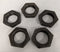 *Lot of 5* Ramco 2 ½" Hex 1 ¾"-12 UN Outer Bearing Nut - P/N 11-28985-000 (9191137739068)
