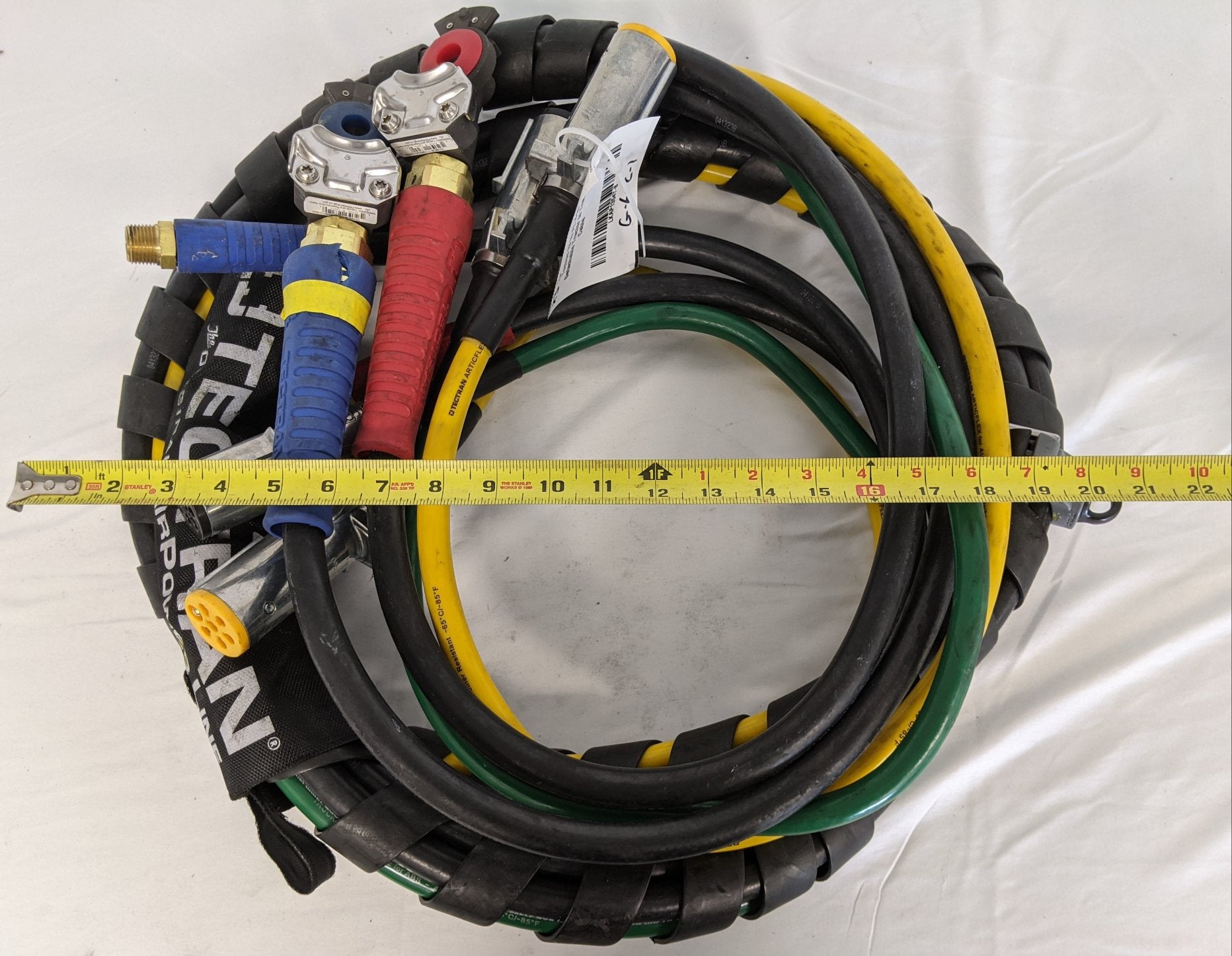 Tectran 13 ½ Ft. 4-in-1 Detachable Tractor to Trailer Cable - P/N TTM LKAP1354T (9220510318908)