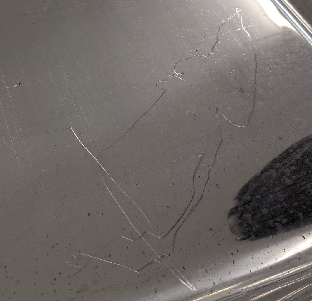 Damaged Freightliner LH SS Standard Mount ¼ Fender w/ Logo -P/N 22-73944-018 (9202291638588)