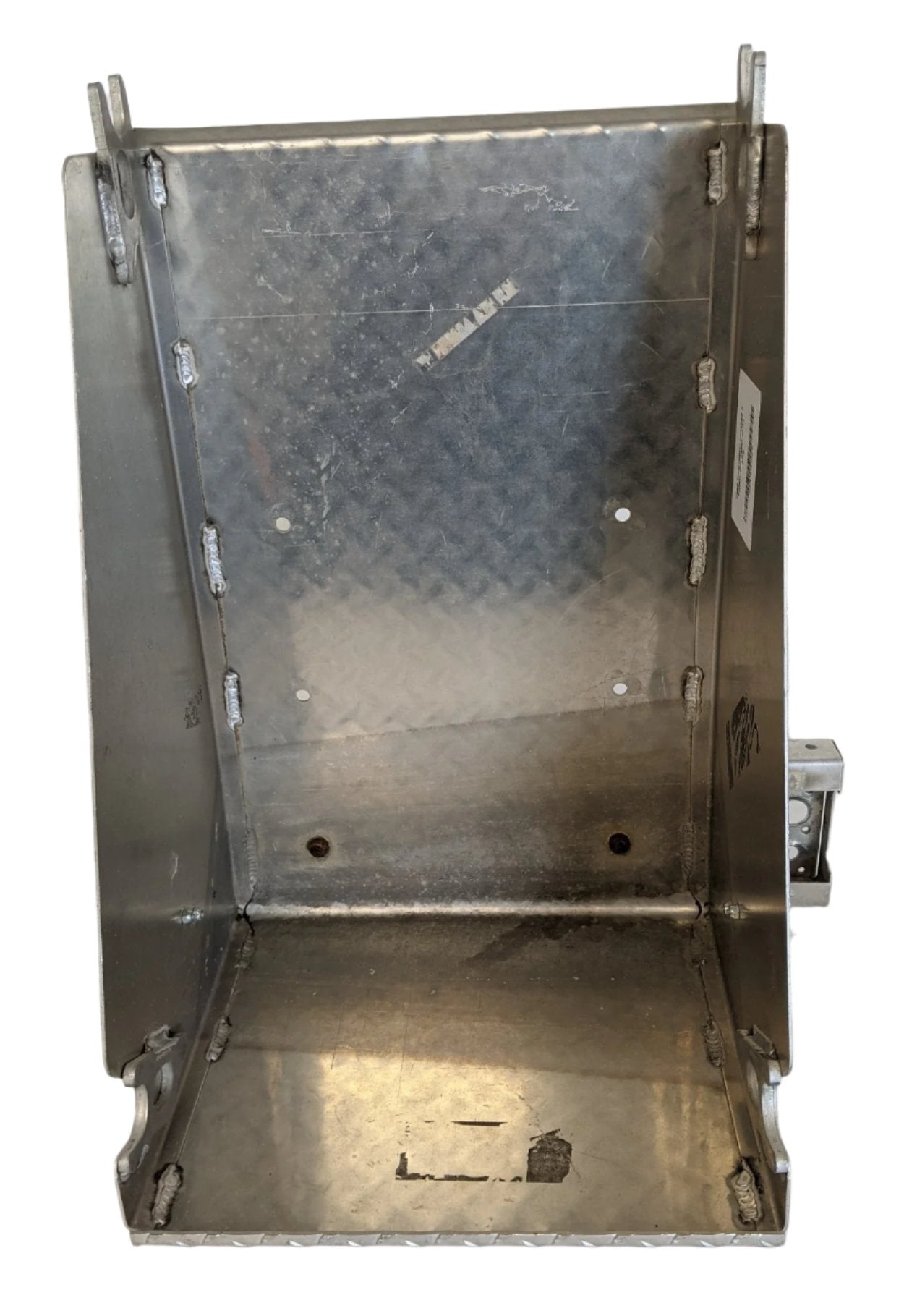 Used Freightliner Polished 3 Battery Box Cover w/ 24" Step - P/N A06-61816-020 (9211431878972)