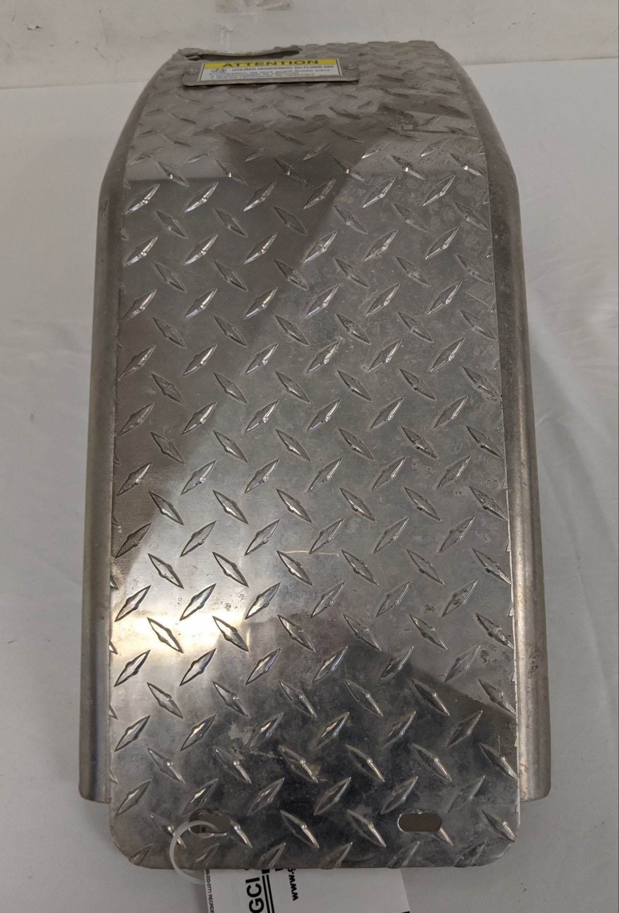 Used FTL Dia. Plate Short Fill 13 Gal. Def Tank Cover - P/N A04-27868-012 / 006 (9228373066044)