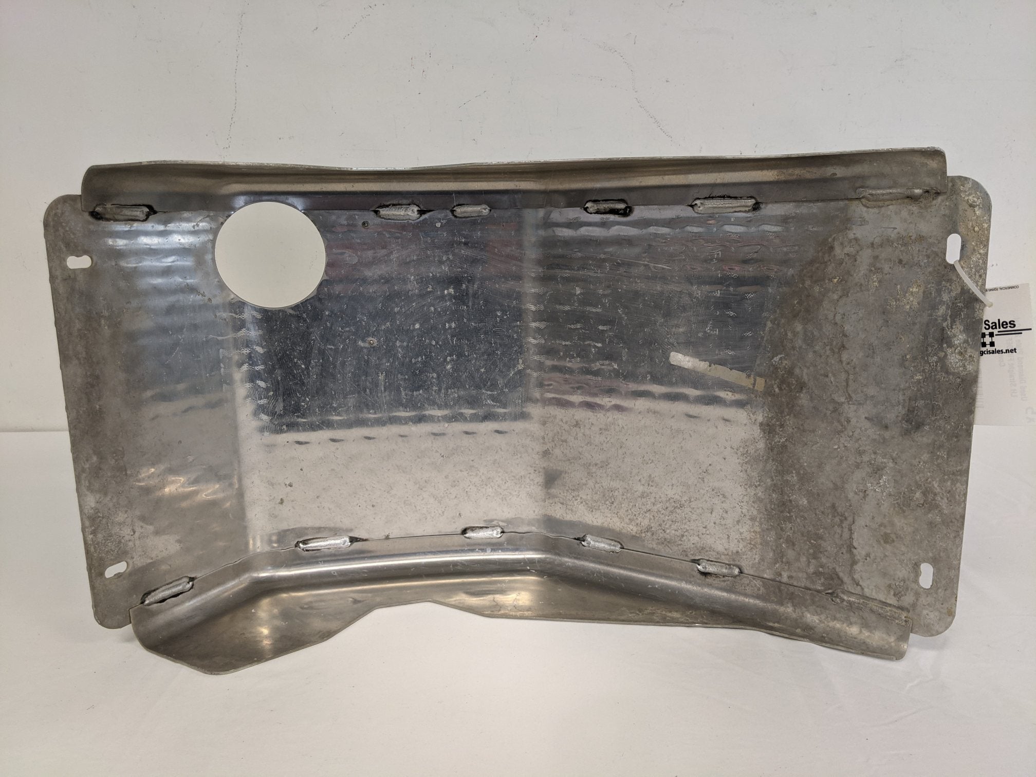 Used Dia Plate 23 Gal. LH Straight Fill DEF Tank Cover - P/N A04-27869-012 / 006 (9267270058300)