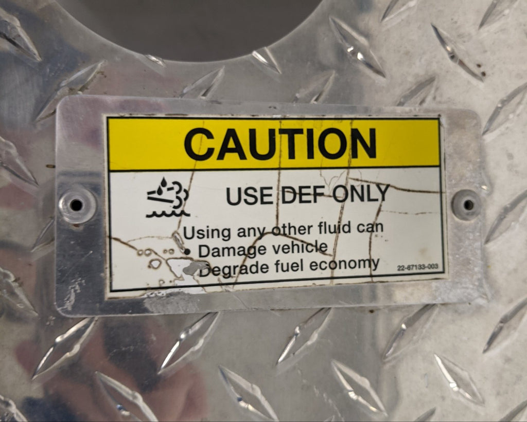 POL 23 Gal. LH Short Fill DEF Tank Cover -P/N A04-27869-017 /011
