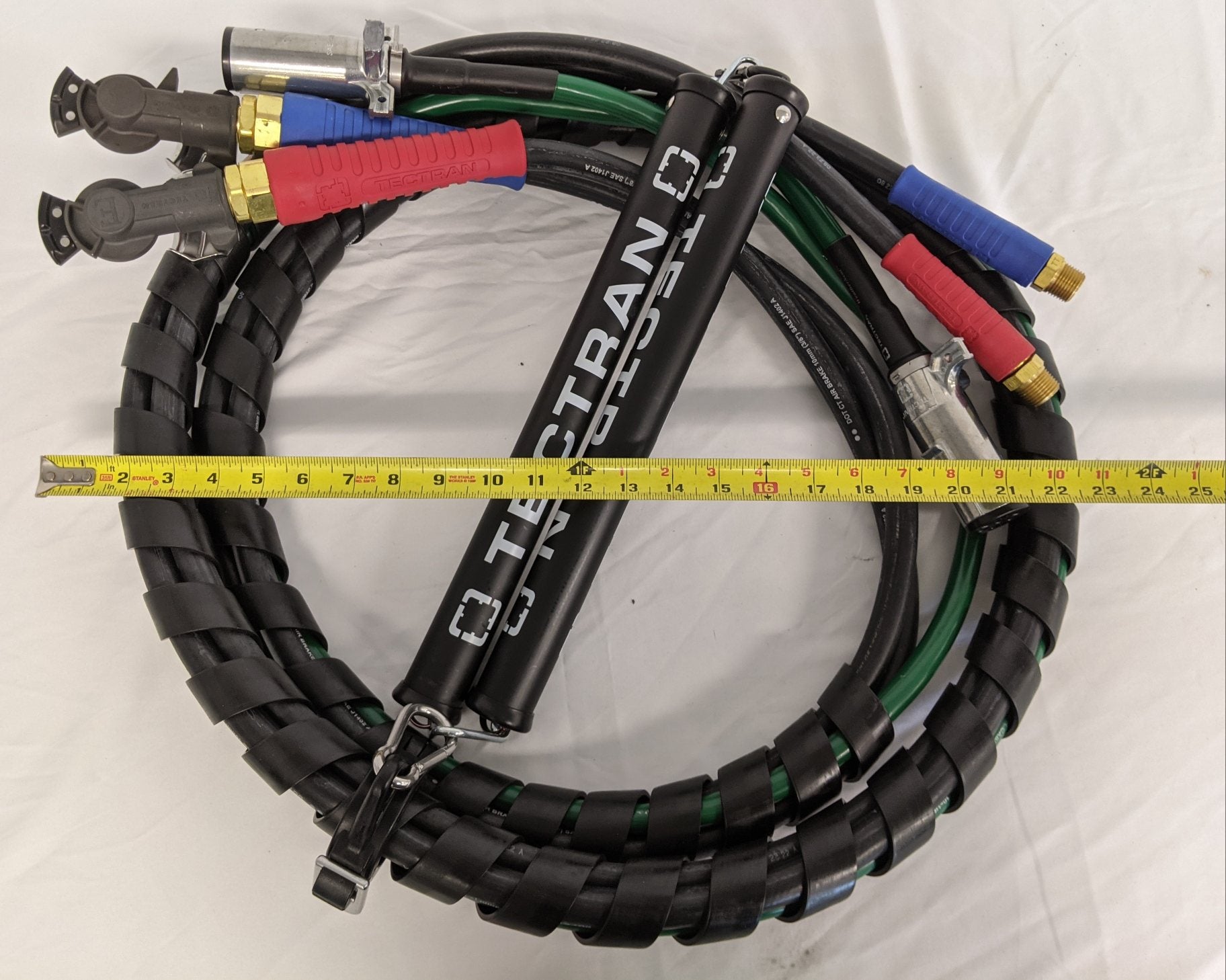 Tectran 3-in-1 Detachable Tractor Cable w/ 16" Dual Spring Tender -P/N LKAPT1284 (9241945211196)