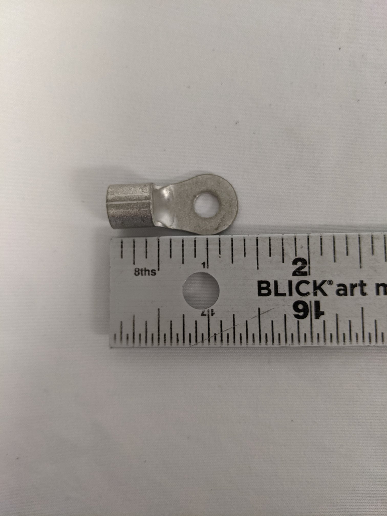 *Lot Of 28* TE Connectivity 1/4" Closed Ring Tongue Terminal - P/N 33469 (9241918603580)