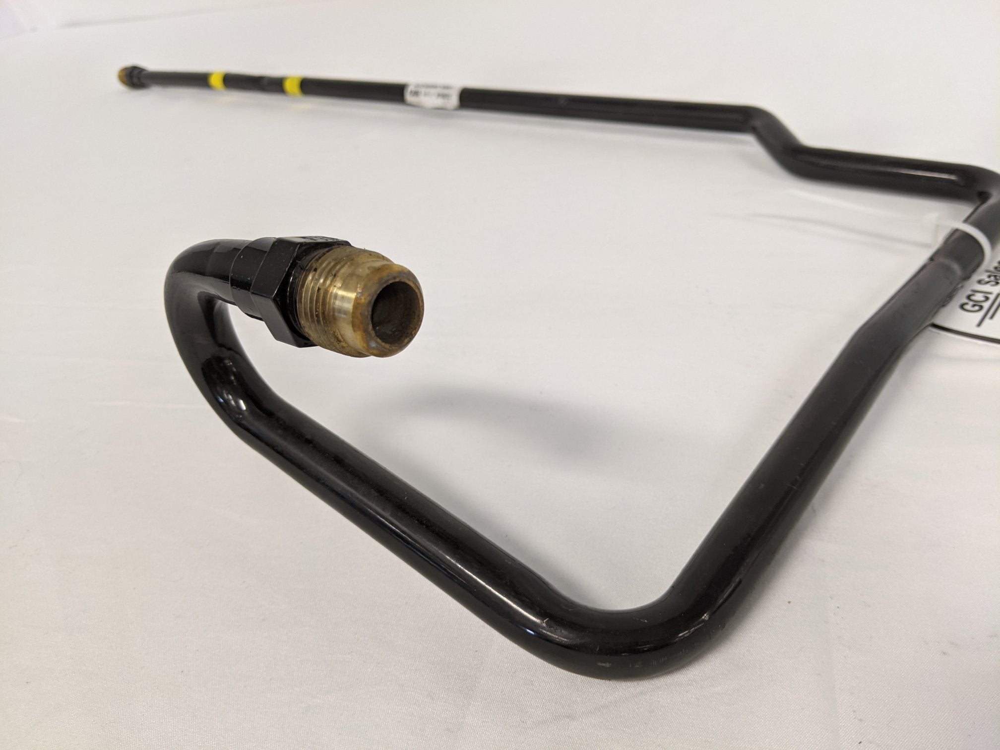 Damaged Freightliner LH Back of Cab Air Discharge Line Tube - P/N A12-25907-000 (9267530858812)