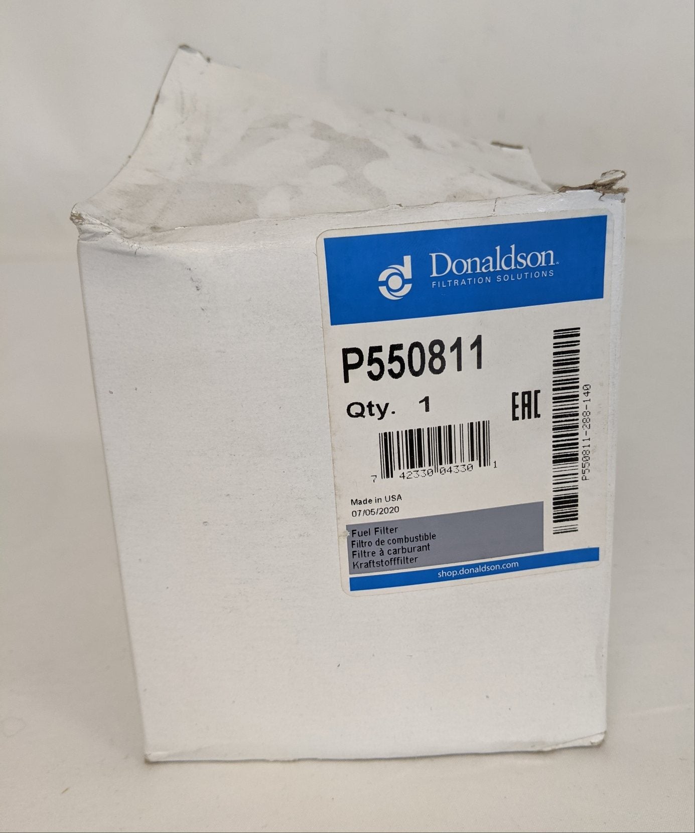 Donaldson Hydraulic Primary Fuel Filter - P/N DN P550811 (9268563968316)