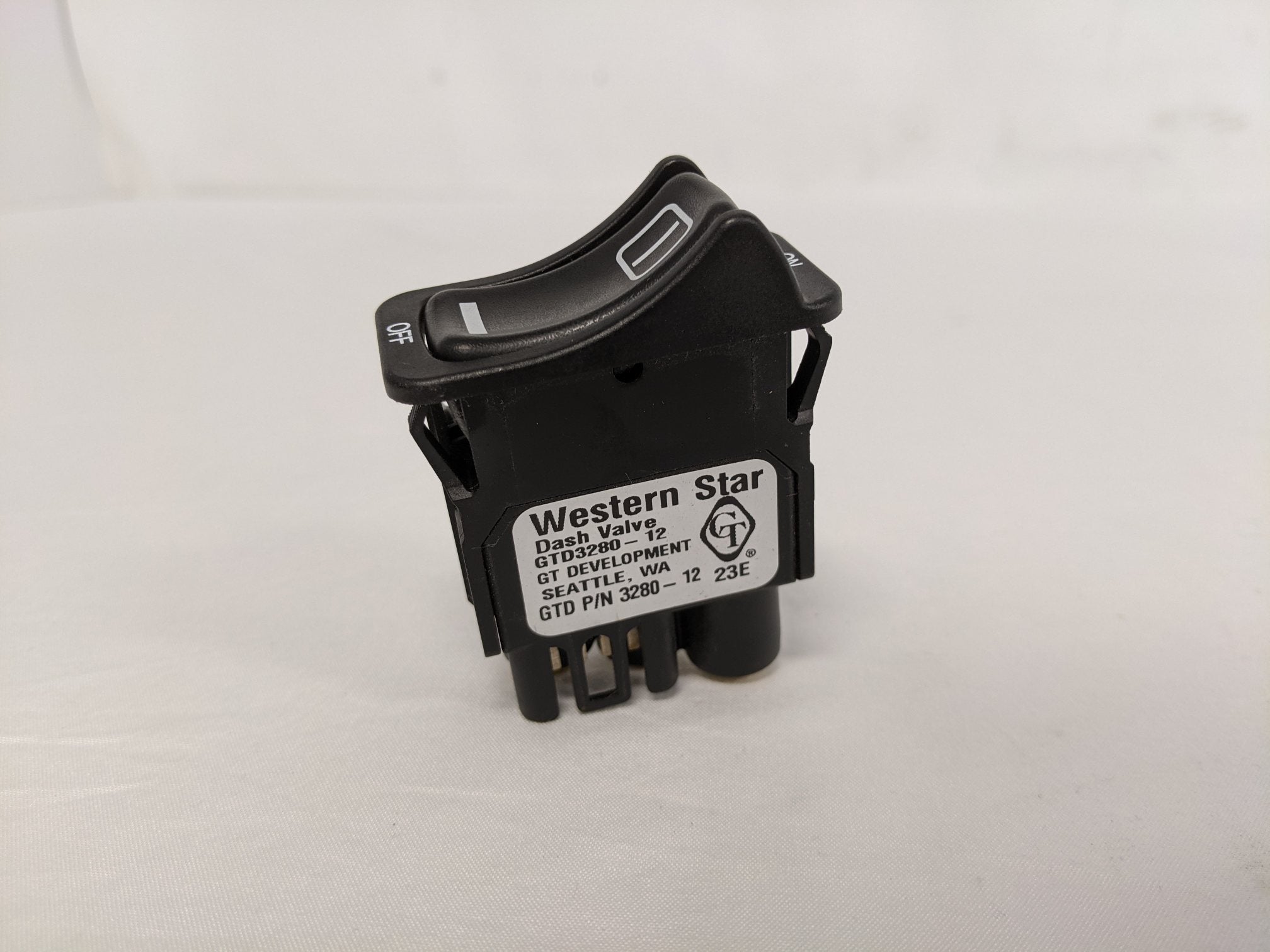 Western Star Dash MTD Differential Lockout Air Control Valve - P/N GTD 3280 12 (9275280523580)